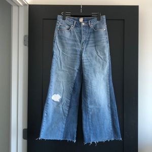 La vie Rebecca Taylor Wide Leg Jeans Sz 26